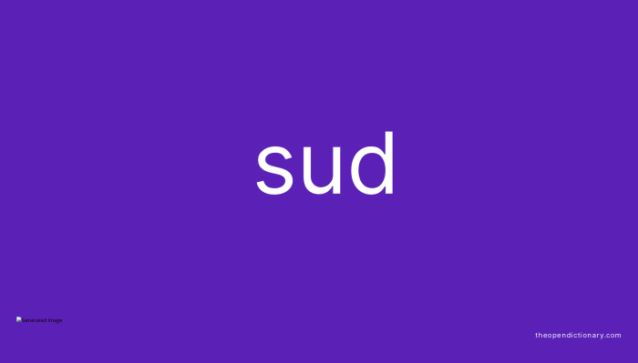 What is the abbreviation for SUD?