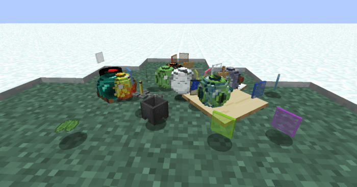 3d minecraft items mod